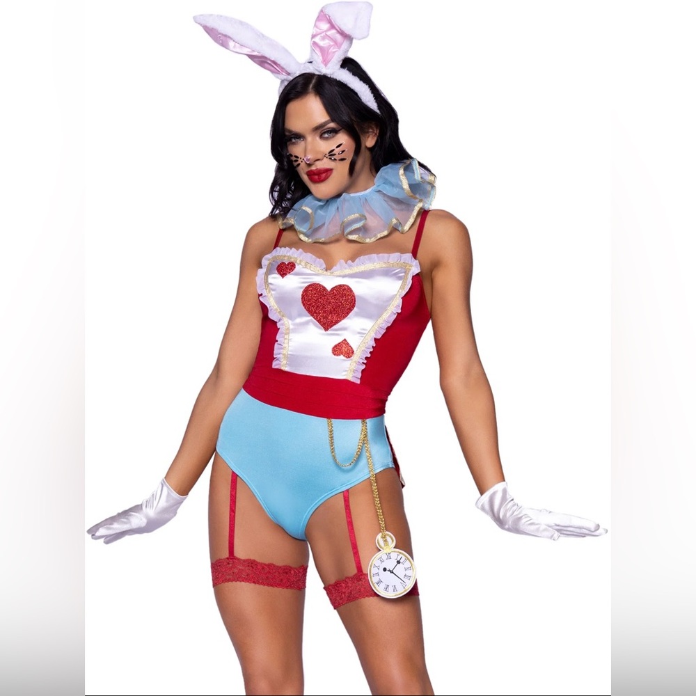 Leg Avenue Wonderland White Rabbit Costume
